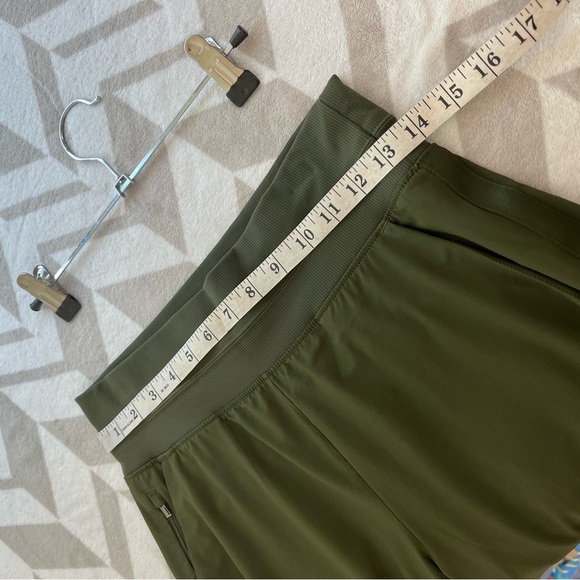 Athleta Nolita Slim Crop Pant Olive‎ Green size 8 - Picture 5 of 8